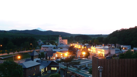 夕暮れ